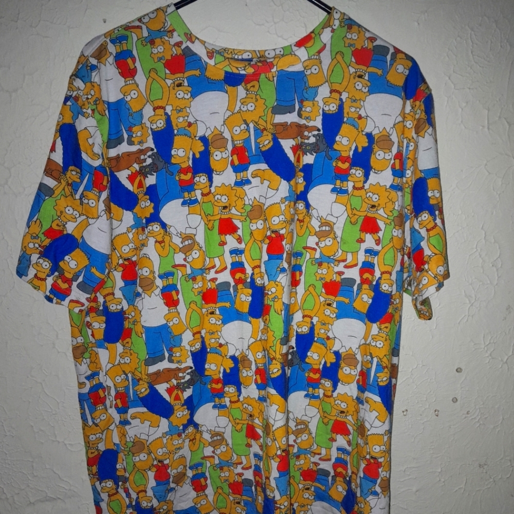 Colorful Simpsons T-Shirt